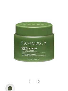 Farmacy Green Clean Cleansing Balm — Olive Green Jar